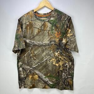 Vintage Y2K Realtree Camo Extra T Shirt Large